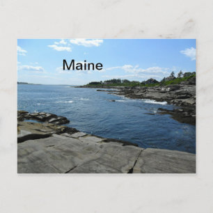 Tarjeta postal Maine Two Lights