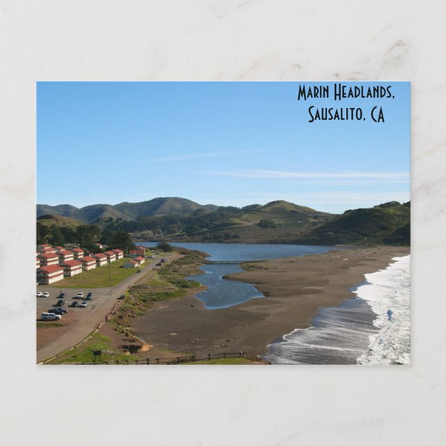 Tarjeta postal Marin Headlands (Anverso)