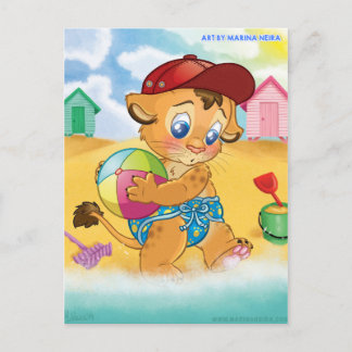 Tarjeta postal marítima aterradora