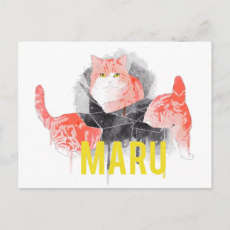 TARJETA POSTAL MARU
