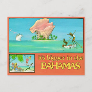 Tarjeta postal más grande de las Bahamas