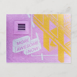 Tarjeta postal Más increíble ahora (Canadá)