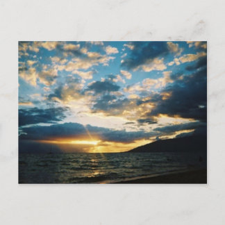 Tarjeta postal Maui Sunset