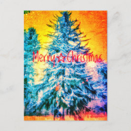 TARJETA POSTAL MERRY CHRISTMAS SPRUCE BRIGHT1