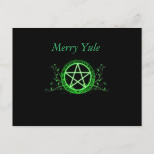 Tarjeta postal Merry Yule