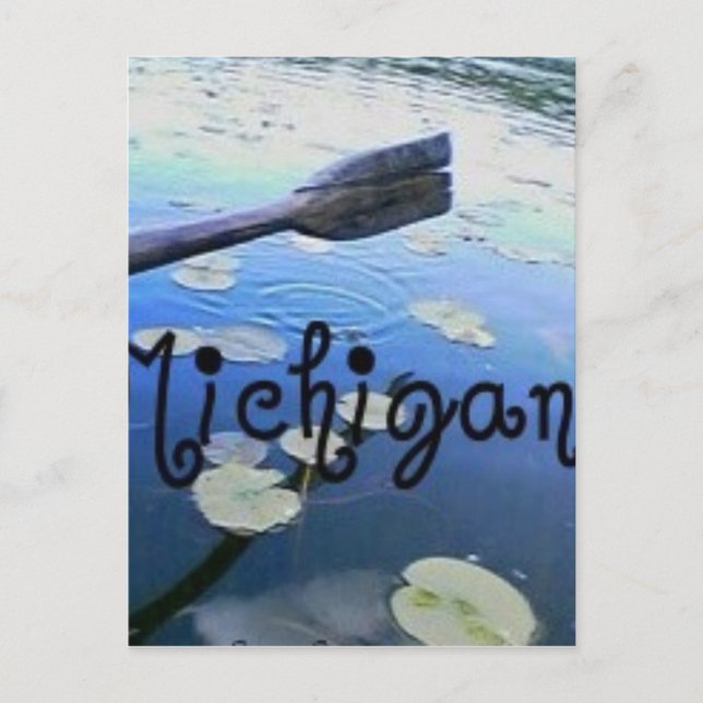Tarjeta postal Michigan (Anverso)