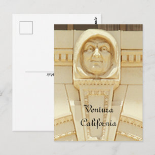 Tarjeta postal - Monje #2 Keystone