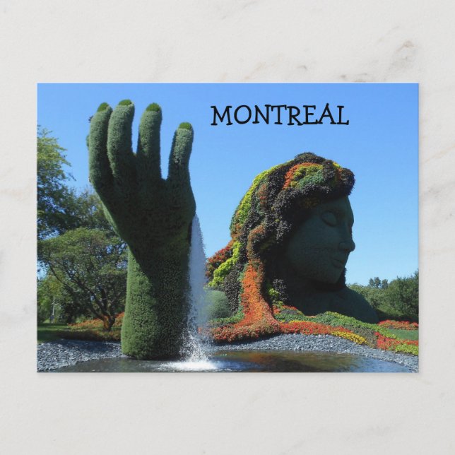 TARJETA POSTAL MONTREAL (Anverso)