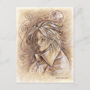 Tarjeta postal Moonlight Zerick