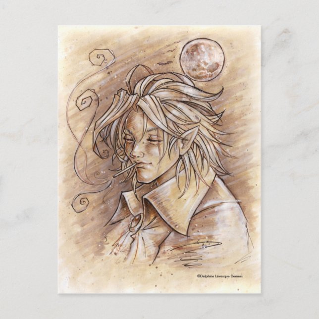 Tarjeta postal Moonlight Zerick (Anverso)