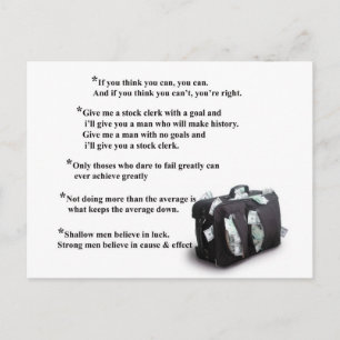 tarjeta postal motivacional