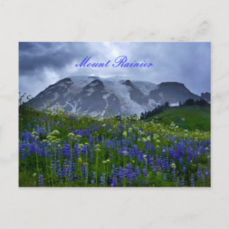Tarjeta postal Mount Rainier