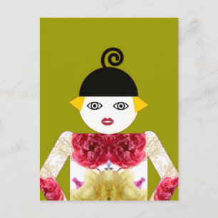 Tarjeta postal Ms. Martzkin Blooming © 2012 M. Mar
