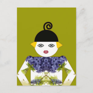 Tarjeta postal Ms. Martzkin Blooming © 2012 M. Mar