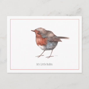 Tarjeta postal 'My Little Robin'