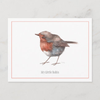 Tarjeta postal 'My Little Robin'