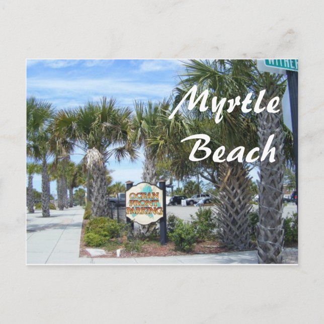 Tarjeta postal Myrtle Beach (Anverso)