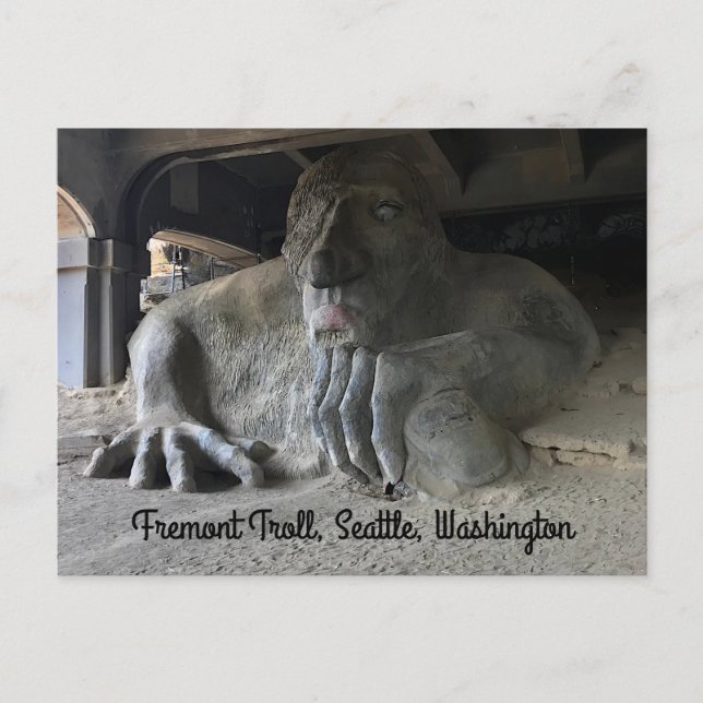 Tarjeta postal n° 1 de Seattle Fremont (Anverso)