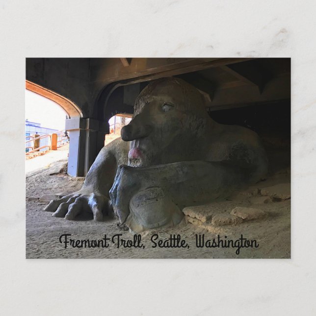 Tarjeta postal n° 2 de Seattle Fremont (Anverso)