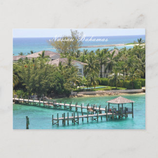 Tarjeta postal, Nassau Bahamas, Fotografía