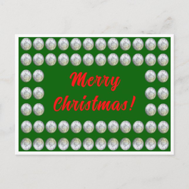 Tarjeta postal navideña (Anverso)