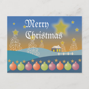 Tarjeta postal navideña