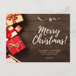 Tarjeta postal navideña