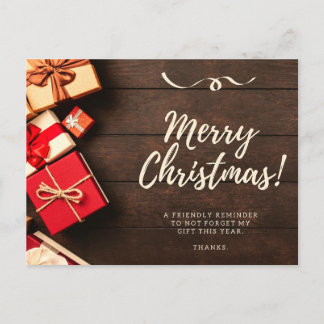 Tarjeta postal navideña