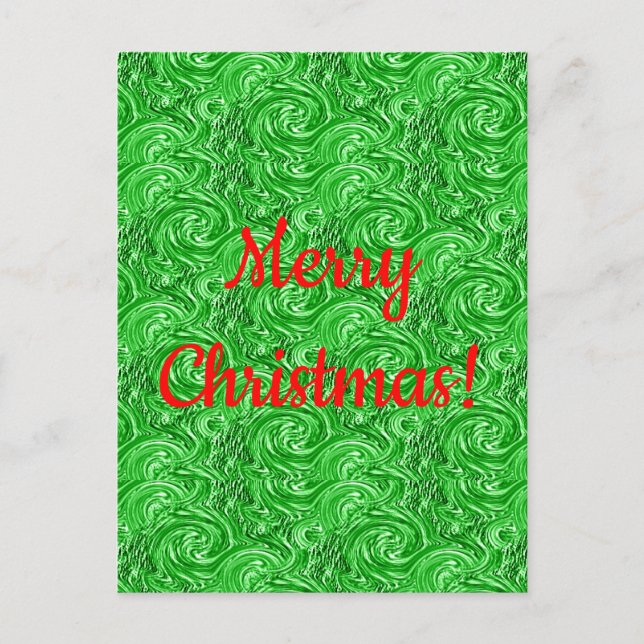 Tarjeta postal navideña (Anverso)