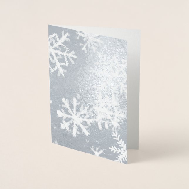 Tarjeta postal navideña de Feliz (Anverso)