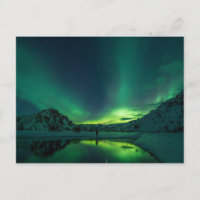 Tarjeta postal Night Sky (Thorsmork, Islandia)
