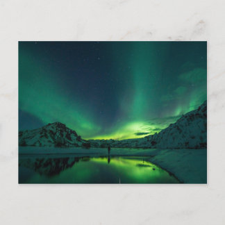 Tarjeta postal Night Sky (Thorsmork, Islandia)