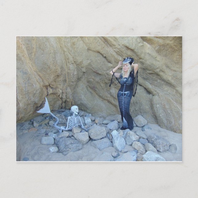 Tarjeta postal no muerta de la playa de Malibu amp (Anverso)