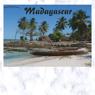 Tarjeta postal Nosy Iranja Madagascar