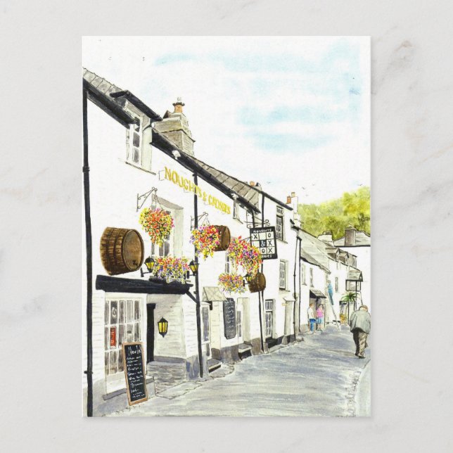 Tarjeta postal 'Noughts & Crosses' (Anverso)