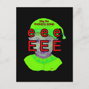 tarjeta postal o flashcard