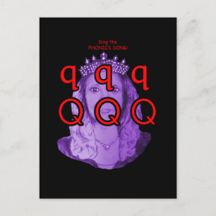 tarjeta postal o tarjeta de fonética