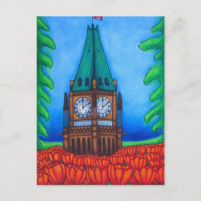 Tarjeta postal O'Canada (Anverso)