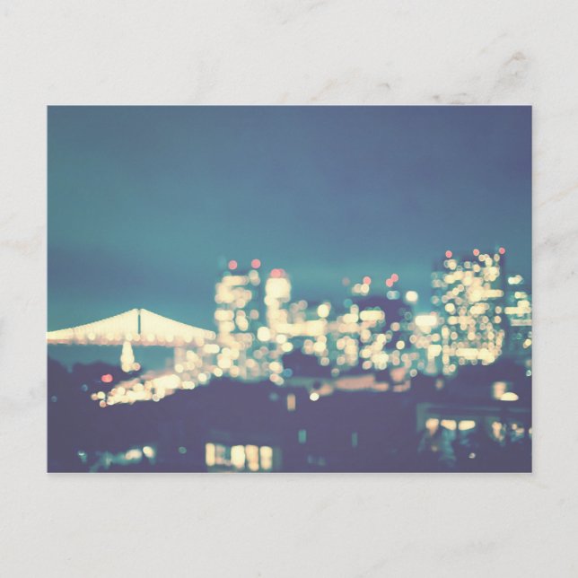 Tarjeta postal original de San Francisco Twinkle (Anverso)