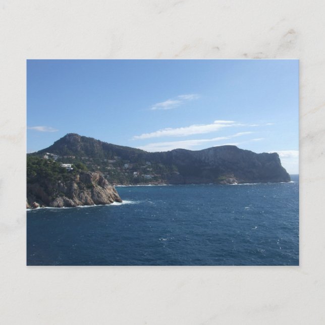 Tarjeta Postal Paisaje de Mallorca (Anverso)