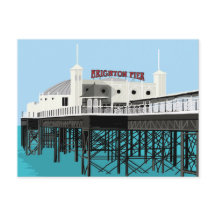 Tarjeta postal Palace Pier Brighton