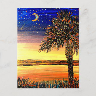 Tarjeta postal Palmetto Sunset
