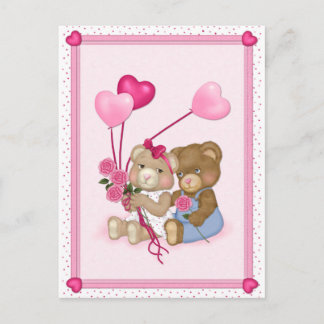 Tarjeta postal para bebés