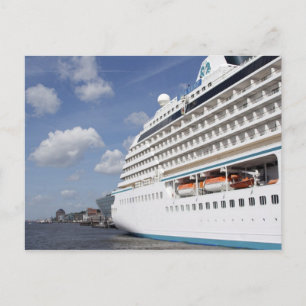 Tarjeta postal para cruceros