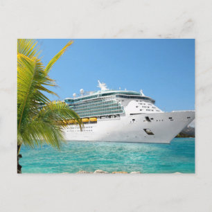 Tarjeta postal para cruceros
