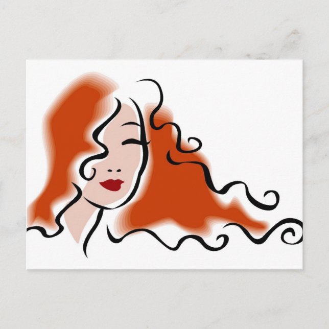 Tarjeta postal para ducha de novia (Anverso)