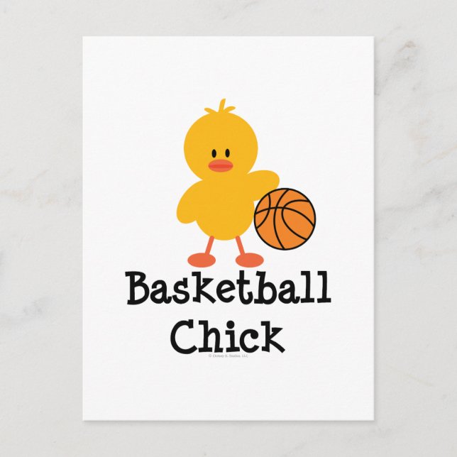 Tarjeta postal para el equipo de baloncesto (Anverso)