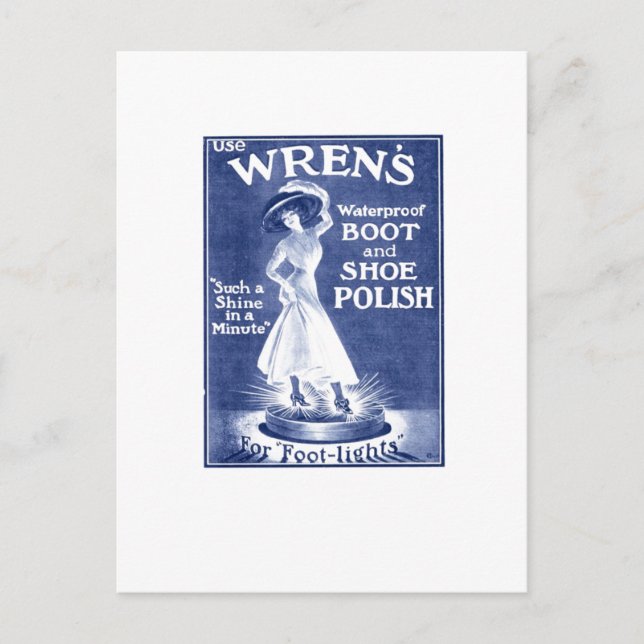 Tarjeta postal para el pie (Anverso)