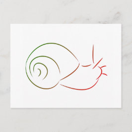 Tarjeta postal para el servicio de refrigerios