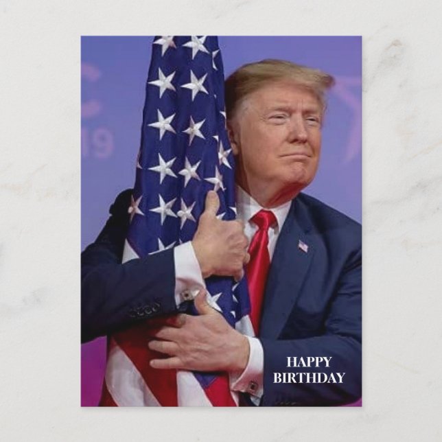 Tarjeta Postal para Fans del Presidente Donald Tru (Anverso)